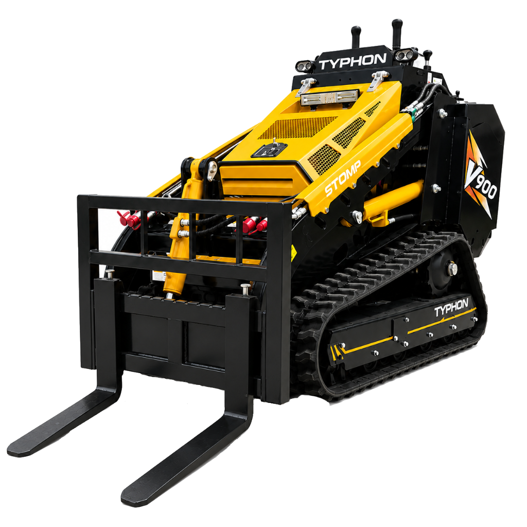 TYPHON V900 Skid Steer Loader (Pallet Forks) - View 1